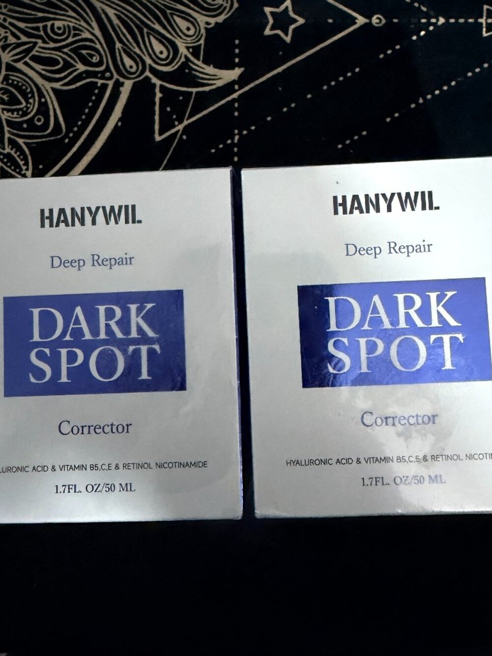 NEW Set of 2 Hanywil Deep Repair Dark Spot Corrector Creams 1.7oz Sealed